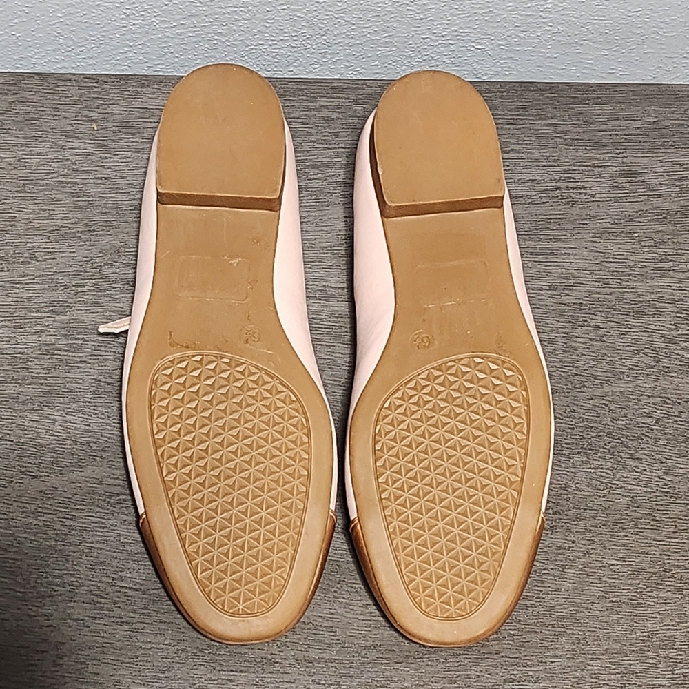 TAHARI Loft Mary Jane Flats Womens 6.5 Pink Rose Gold Coquette Balletcore Lolita - Picture 10 of 10